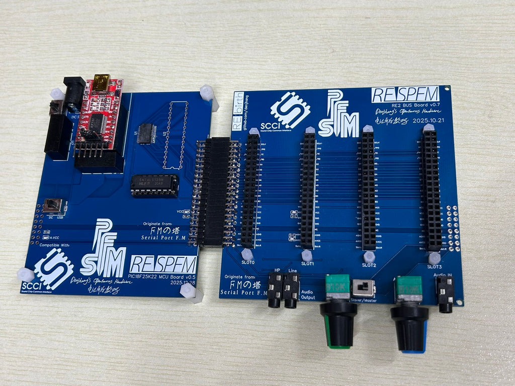 RE2-YM2163 - Project RE:birth 2nd Sound Card