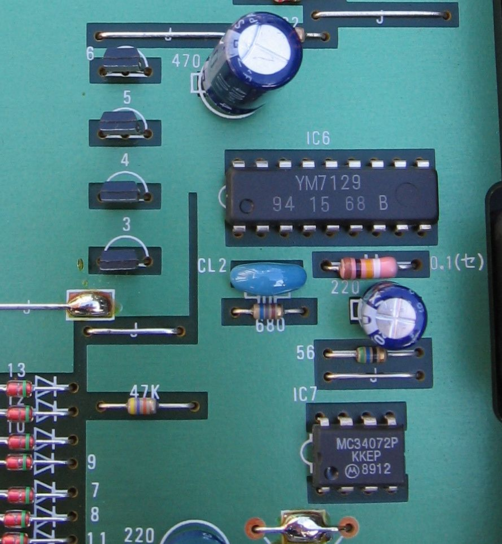 YM7129 FM Operator Type-K2 Sound Card