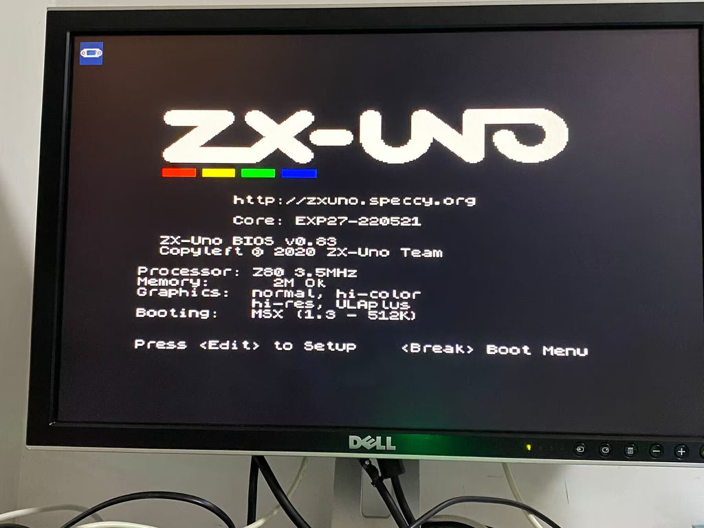 ZXUNO VGA 2M - Multi-Soft Core FPGA 8-Bit Console