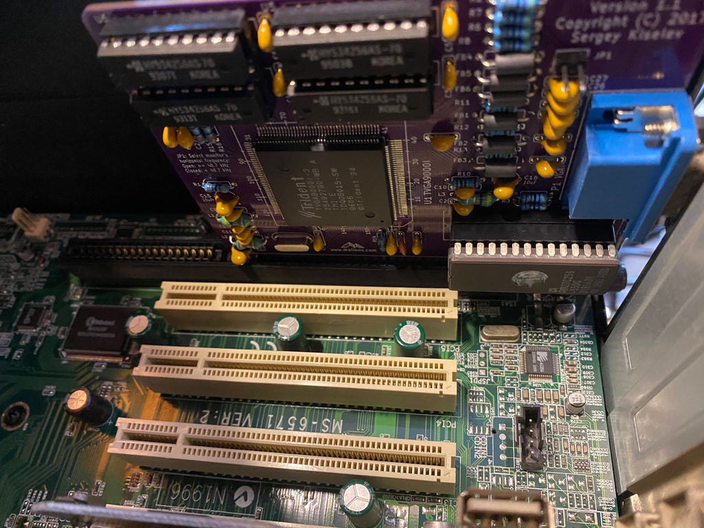 ISA Super VGA - Trident TVGA9000i