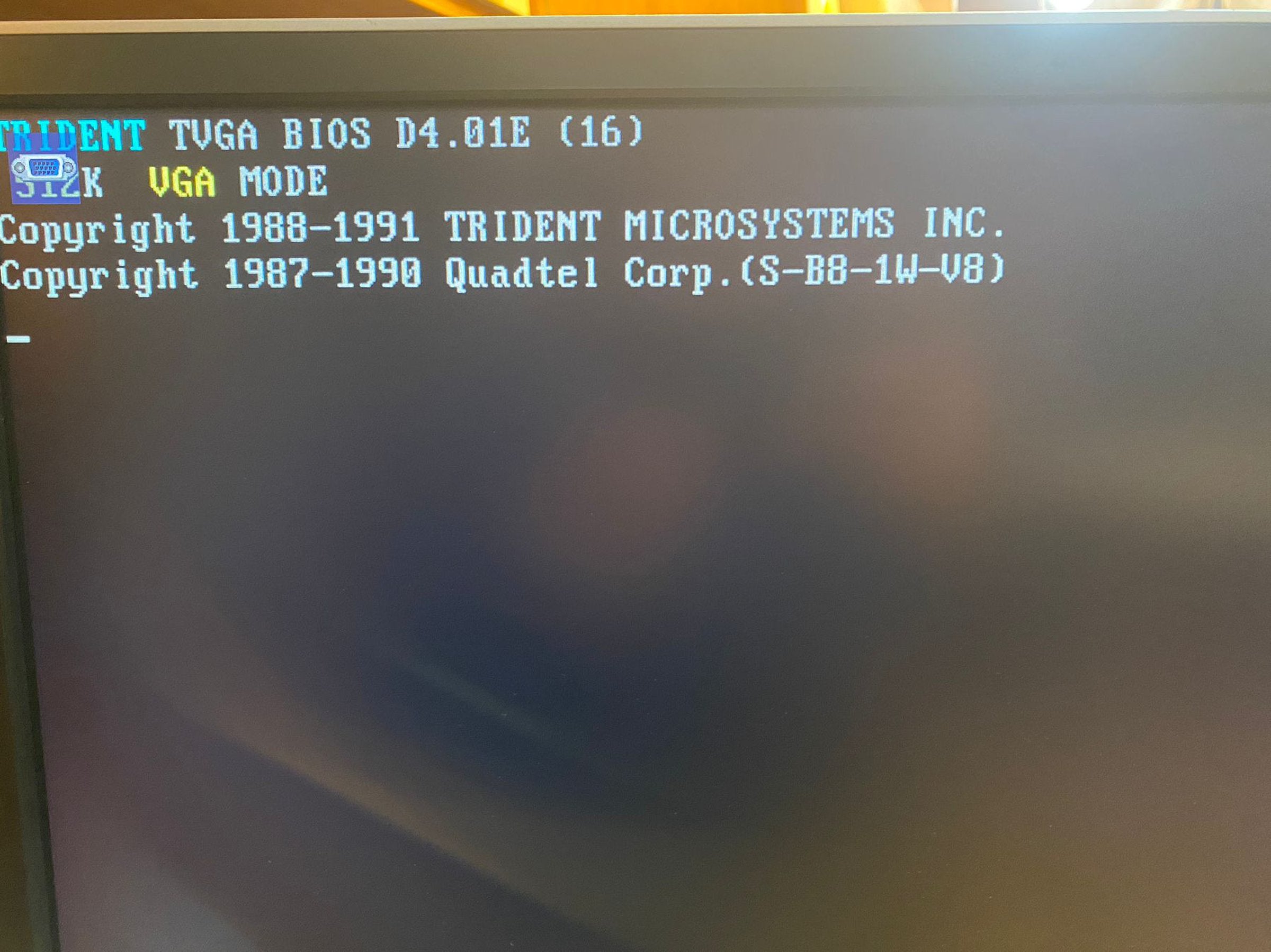 ISA Super VGA - Trident TVGA9000i