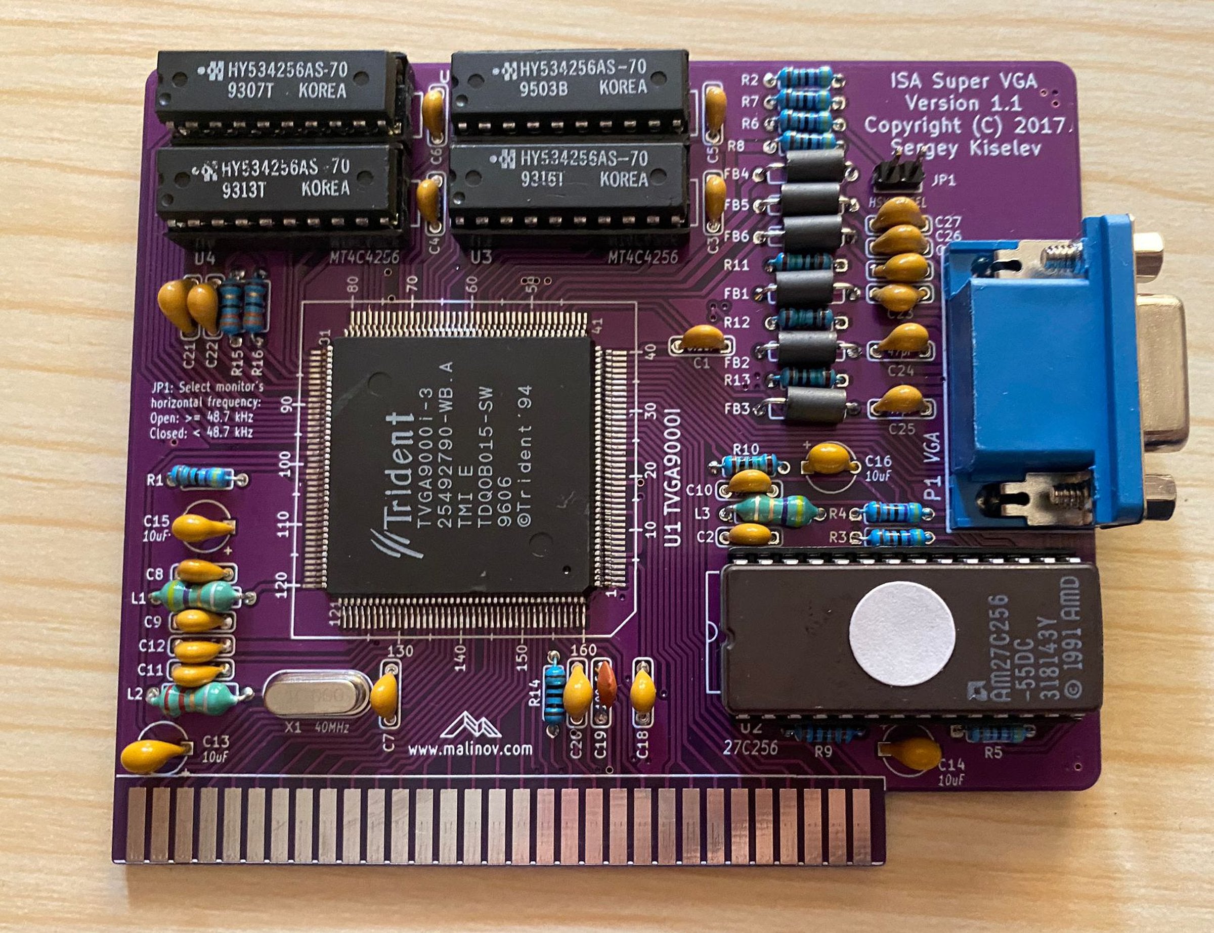 PC-XT/AT Expansion Cards for Retro Computers | Denjhang's Retro