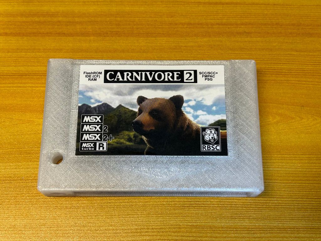 Carnivore2 - MSX MultiFunctional Cartridge