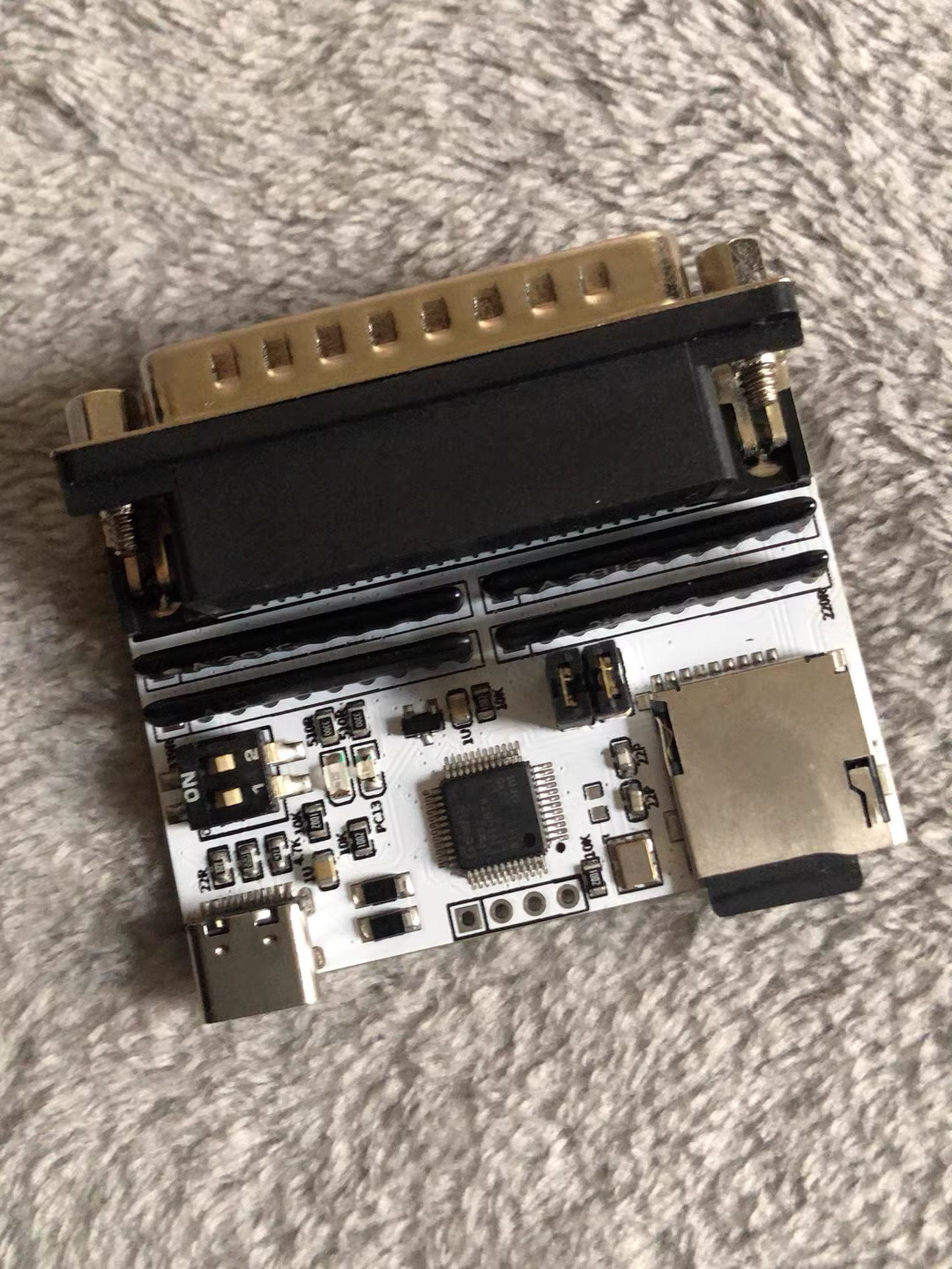 DB25 SCSI Micro SD Interface