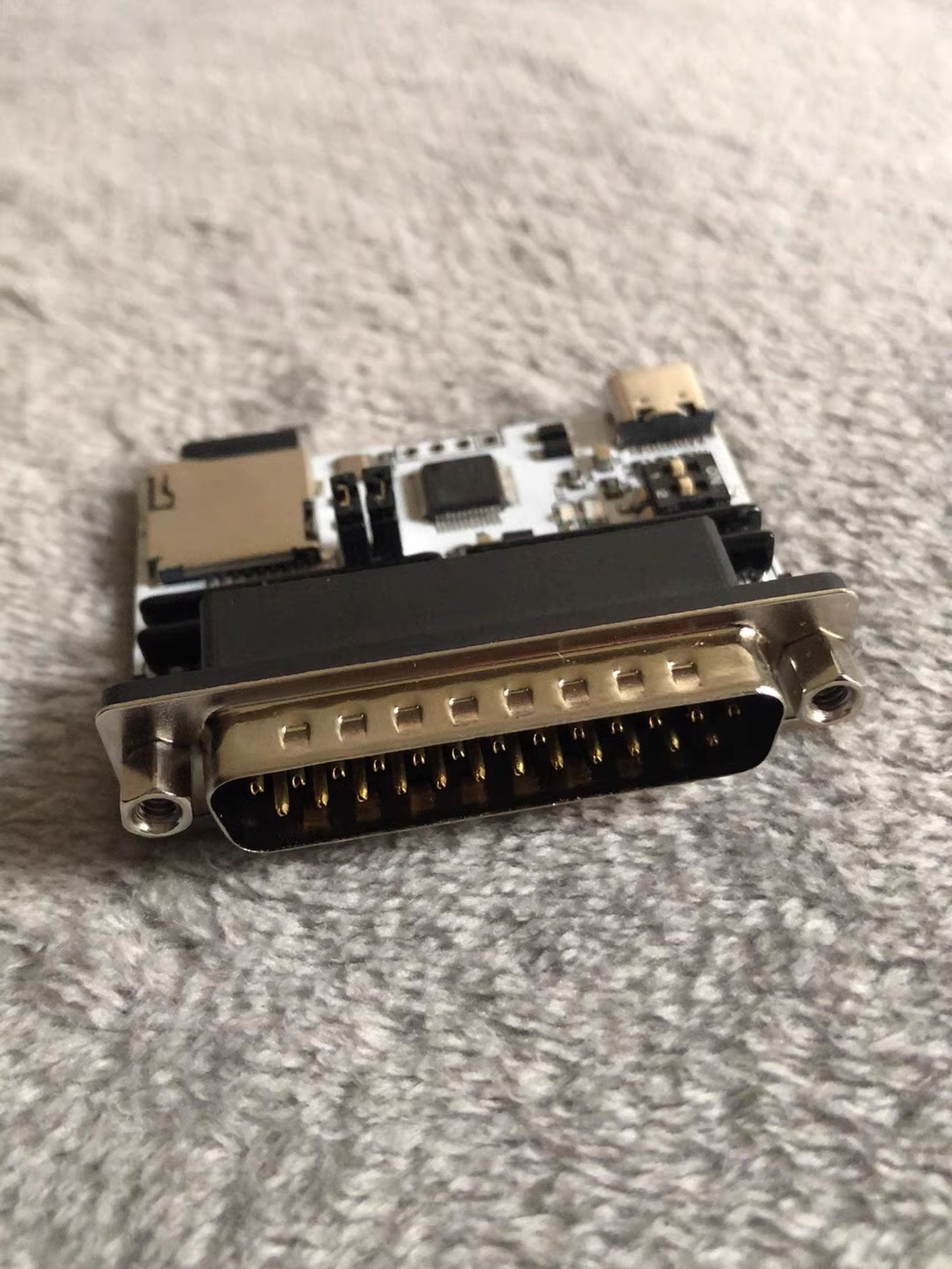 DB25 SCSI Micro SD Interface