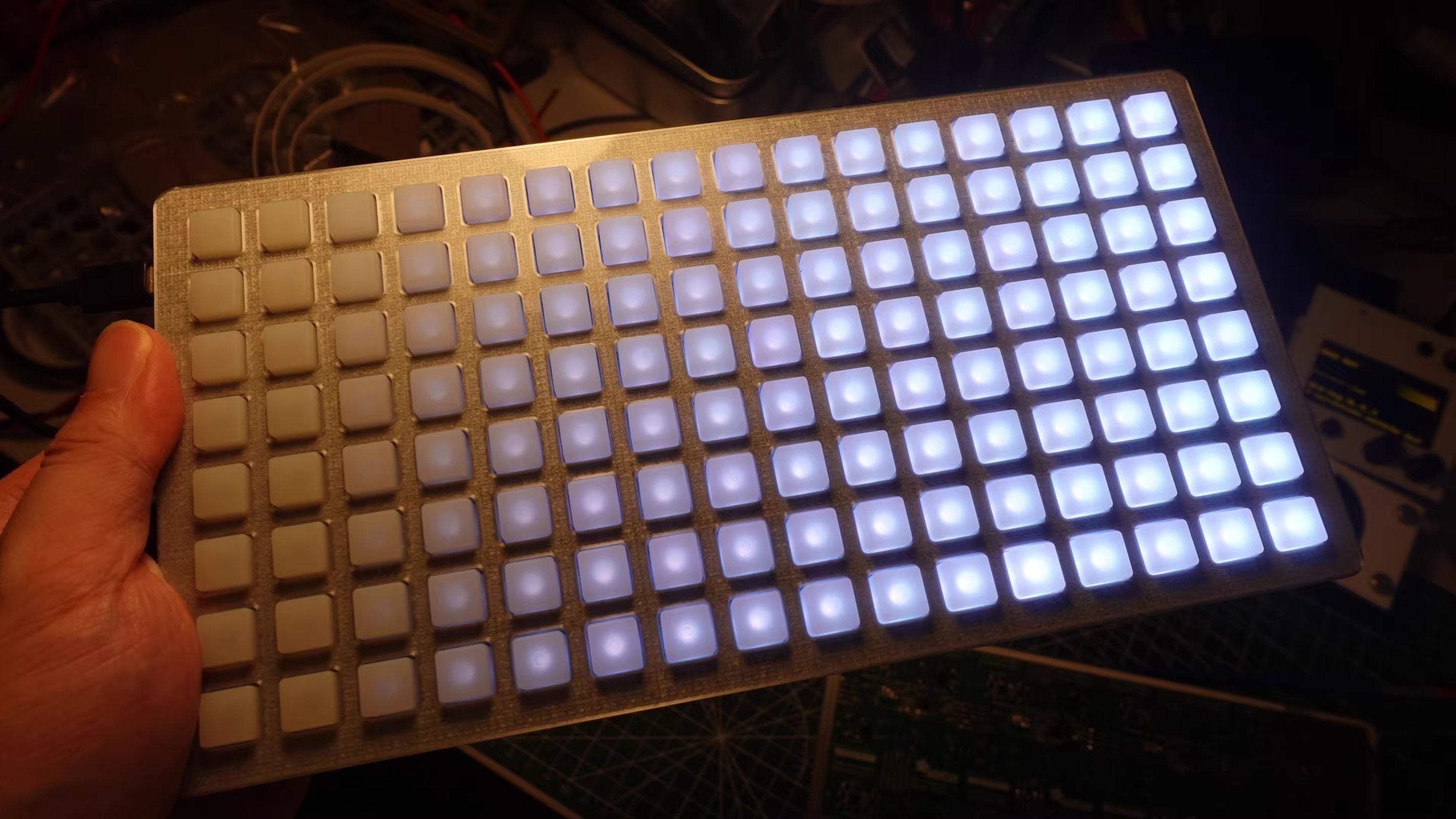 Monome Grid Controllers & Eurorack Modules - Denjhang's Retro Hardware