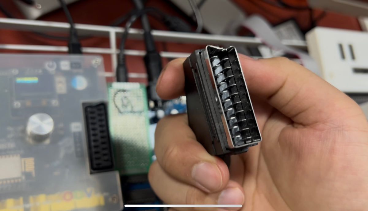 Omega MSX2+ Analog RGB to SCART Video Cable