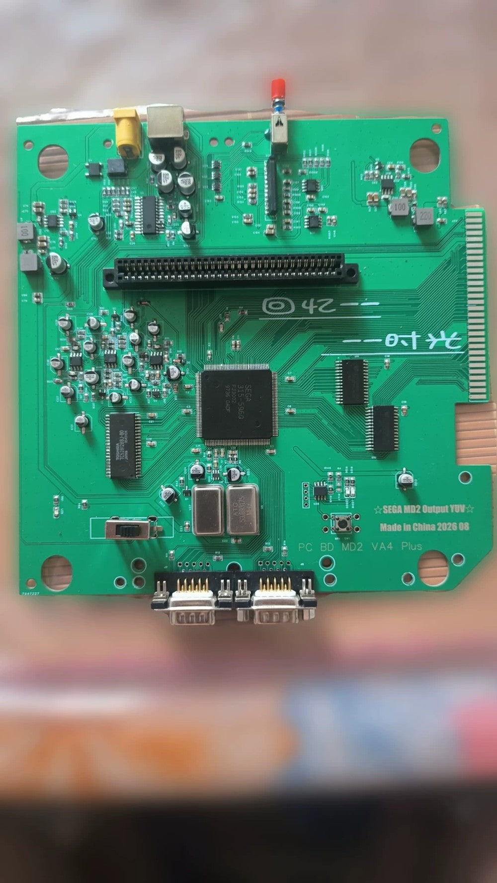 Mega Drive / Genesis VA4 HDMI — Original SEGA 315-5960 Chipset