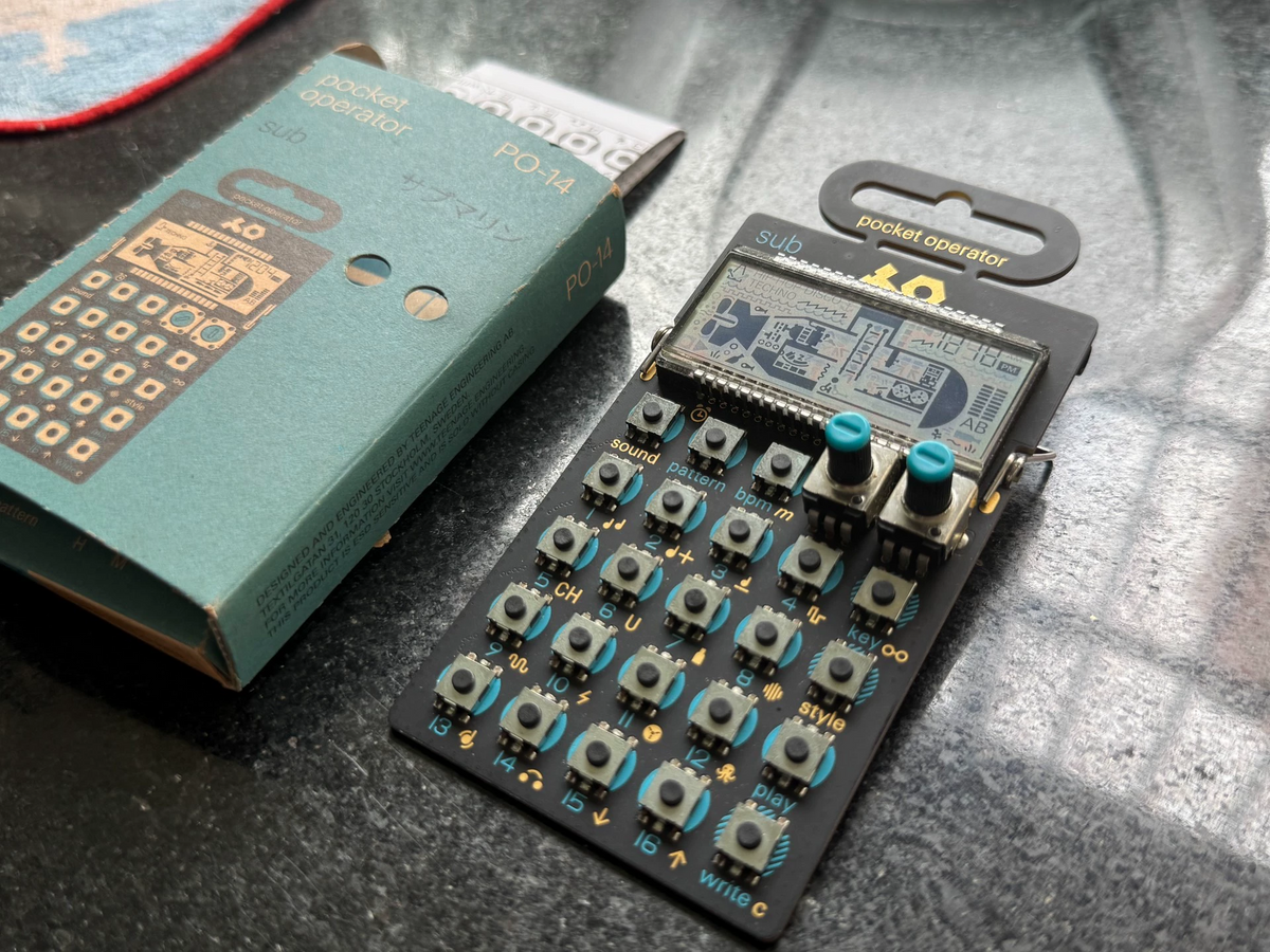 Teenage Engineering PO-14 sub Pocket Bass Synthesizer