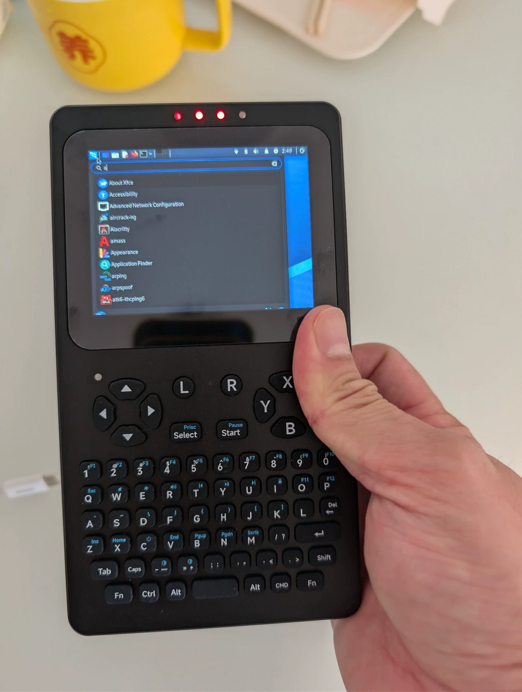 Waveshare PocketTerm35 Raspberry Pi 5 Handheld | Kali Linux