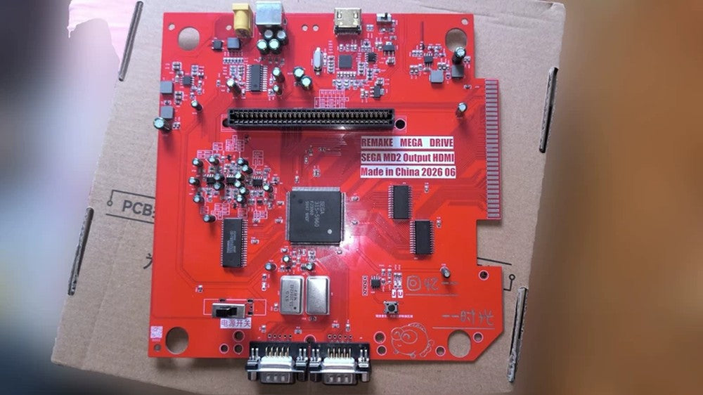 Mega Drive / Genesis VA4 HDMI — Original SEGA 315-5960 Chipset