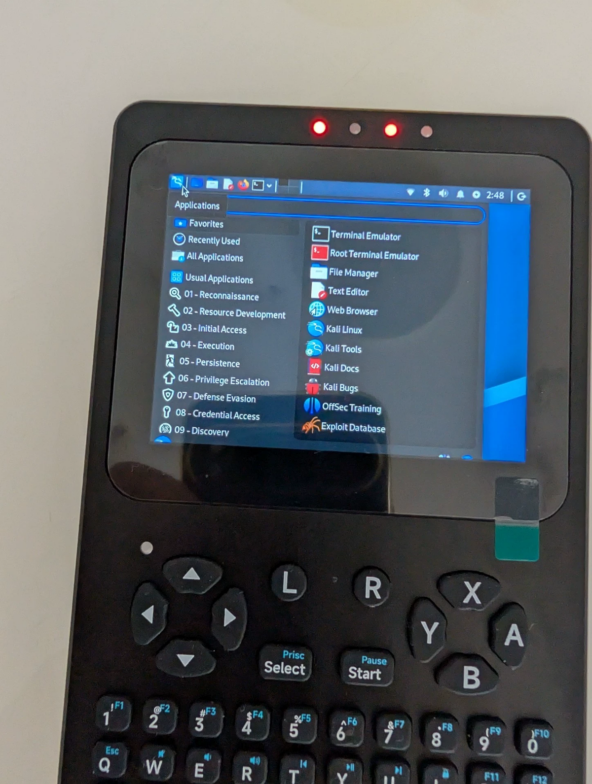 Waveshare PocketTerm35 Raspberry Pi 5 Handheld | Kali Linux