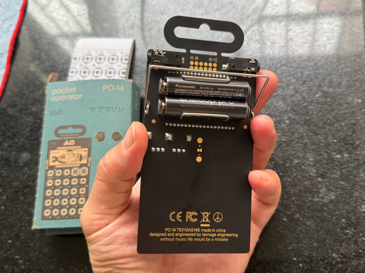 Teenage Engineering PO-14 sub Pocket Bass Synthesizer