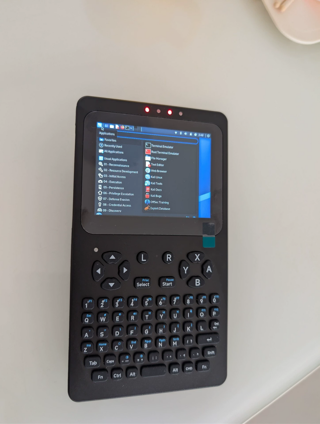 Waveshare PocketTerm35 Raspberry Pi 5 Handheld | Kali Linux