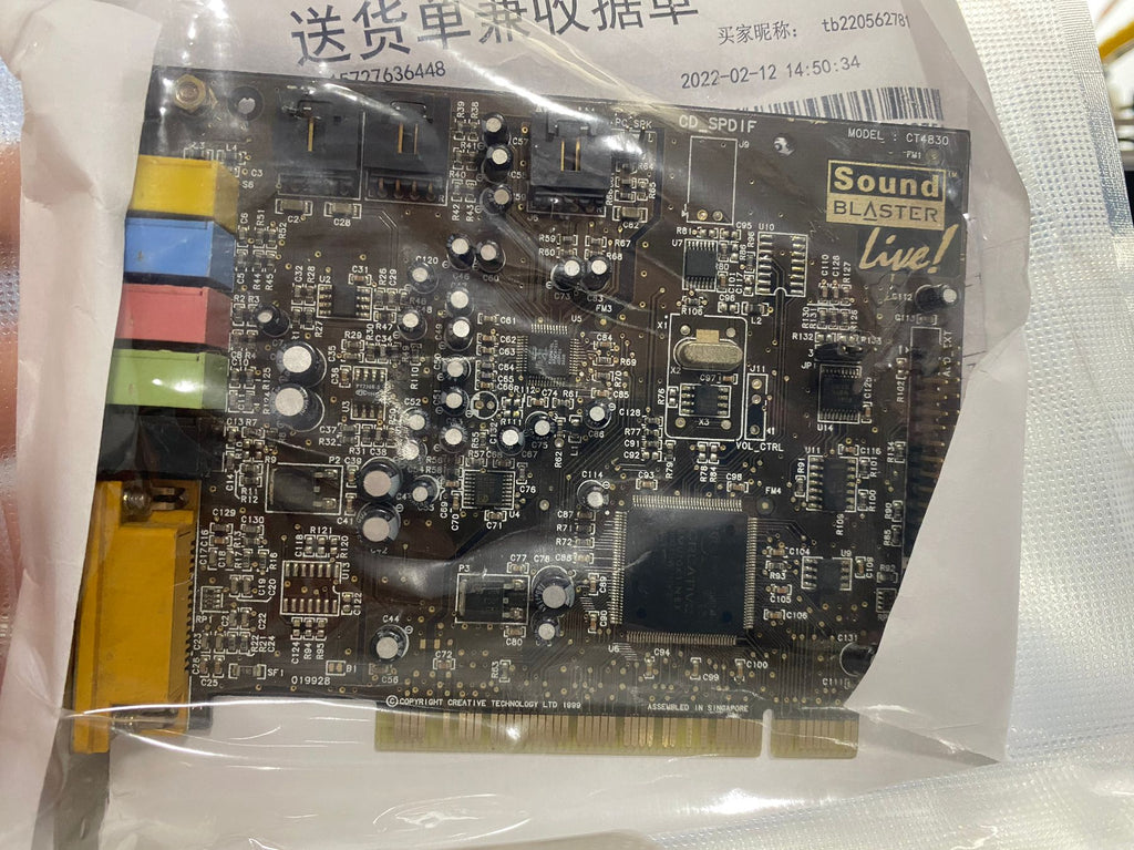 Creative Sound Blaster Live! 5.1 Digital PCI Sound Card CT4830